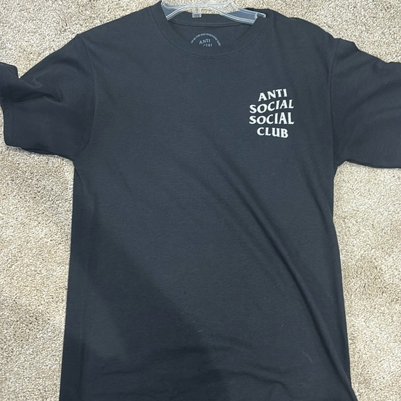 anti social club shirt brand new size small